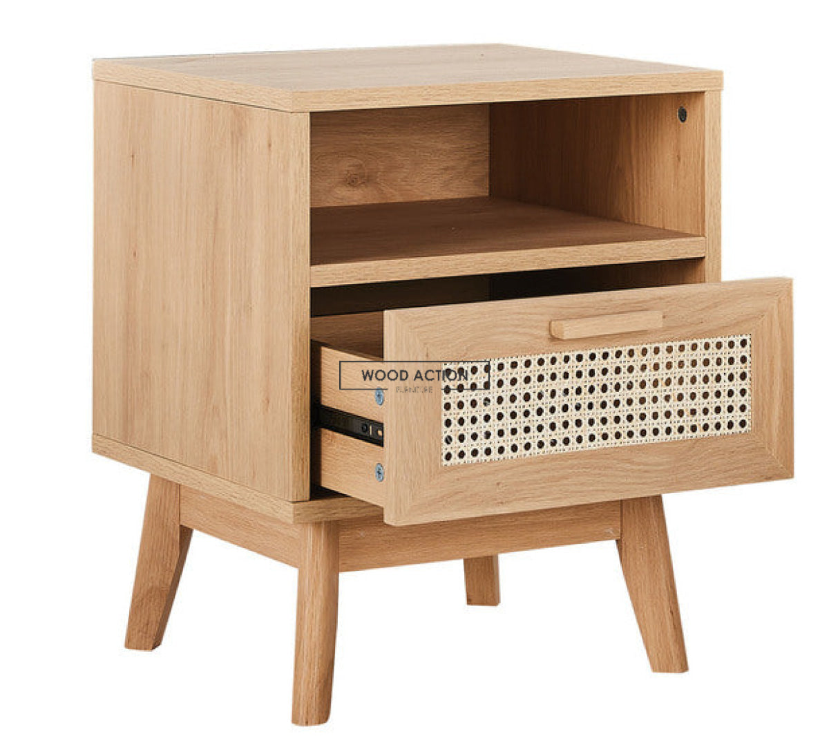 Java Bedside Table – Wood Action