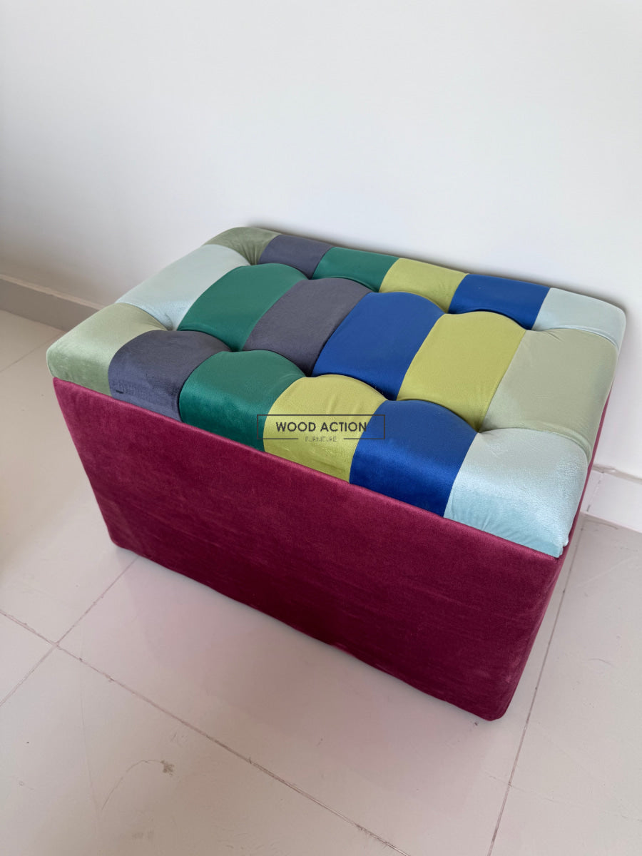 Jimmy storage Stool 02 – Wood Action
