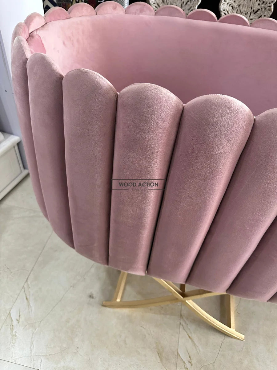 Kids Bassinet Cot Pink