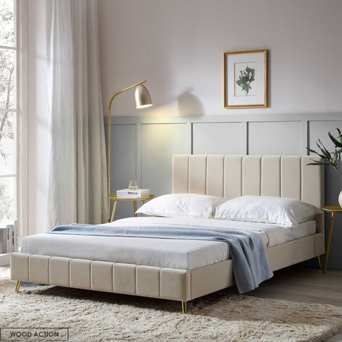 Miro Bed Off White Living Room