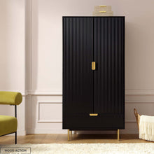 Miro Bedroom Set Black Cabinet