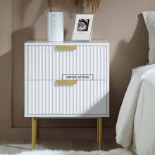 Miro Bedroom Set White Side Table