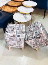 Newspaper Stools 001