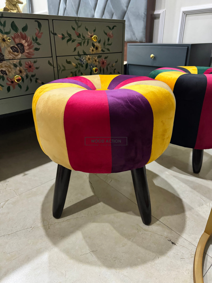 Patchwork Stool 005