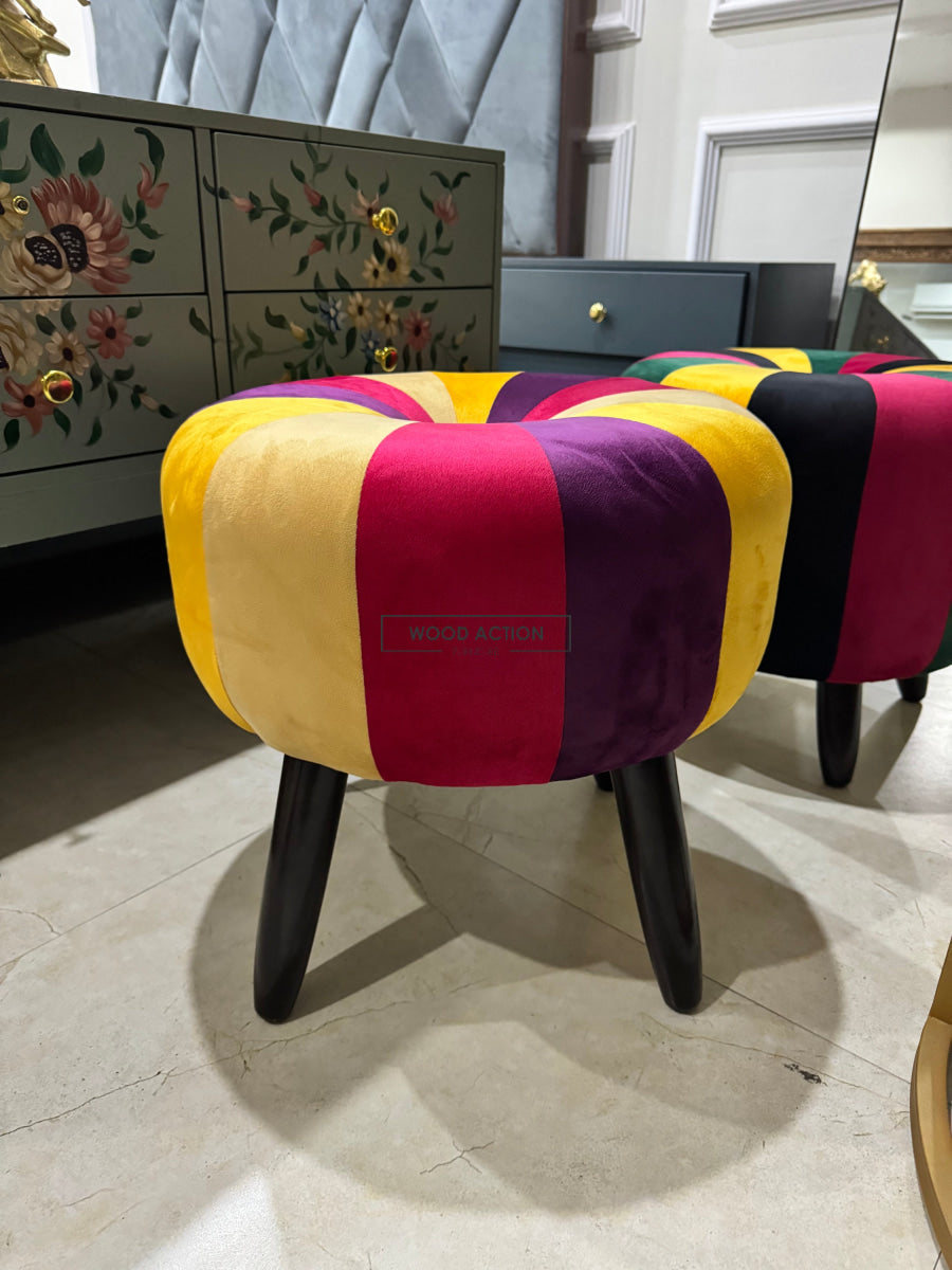 Patchwork Stool 005