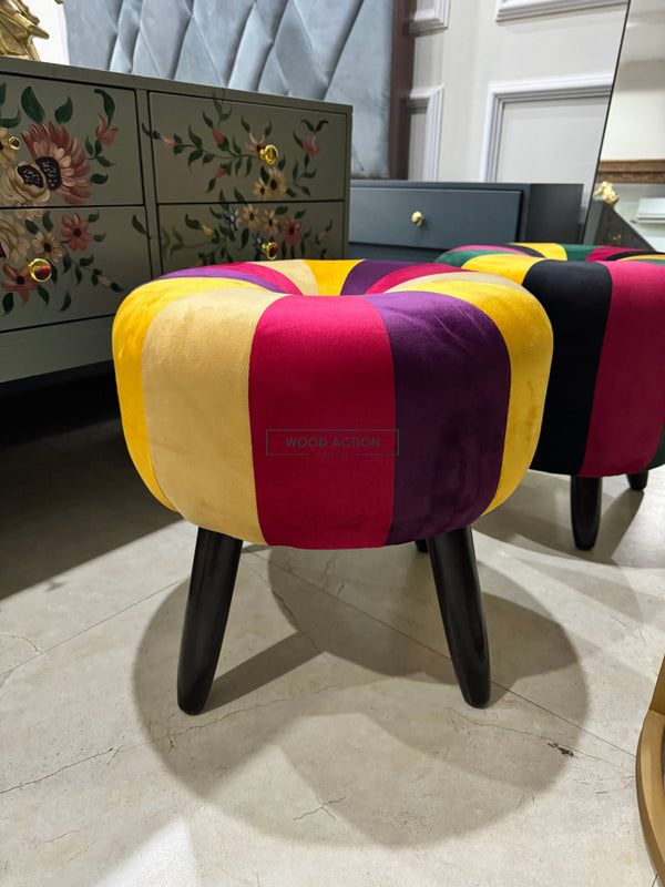 Patchwork Stool 005