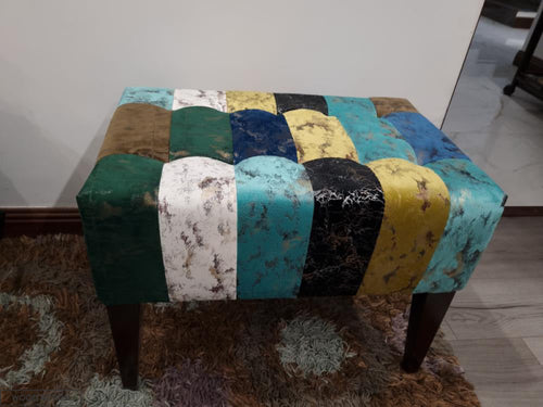 Patchwork Stool 006