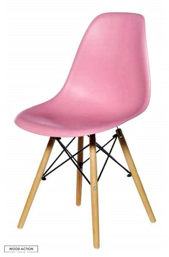 Pink Casual Chair