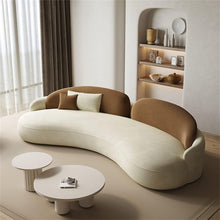 Cora curved sofa