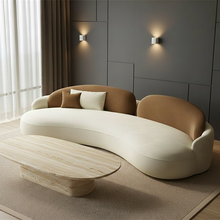 Cora curved sofa