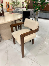 Off White Deco Dinning Table with Ladderback Chairs