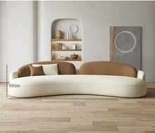 Cora curved sofa