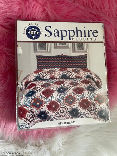 Sapphire King Size Bed Sheet 001