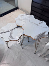 Star White Gold Nesting Table Set Of 3