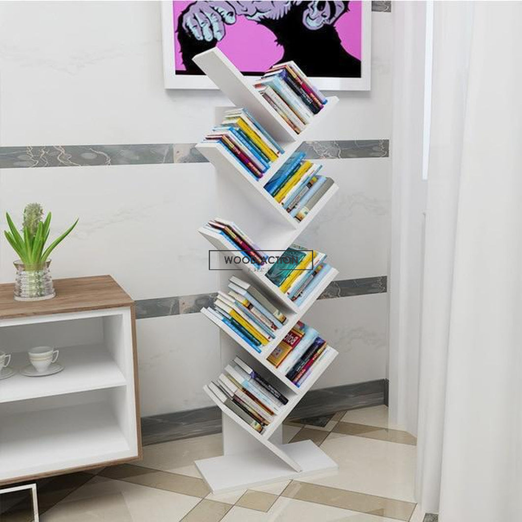 White Tommy Shelf Tree Bookshelf